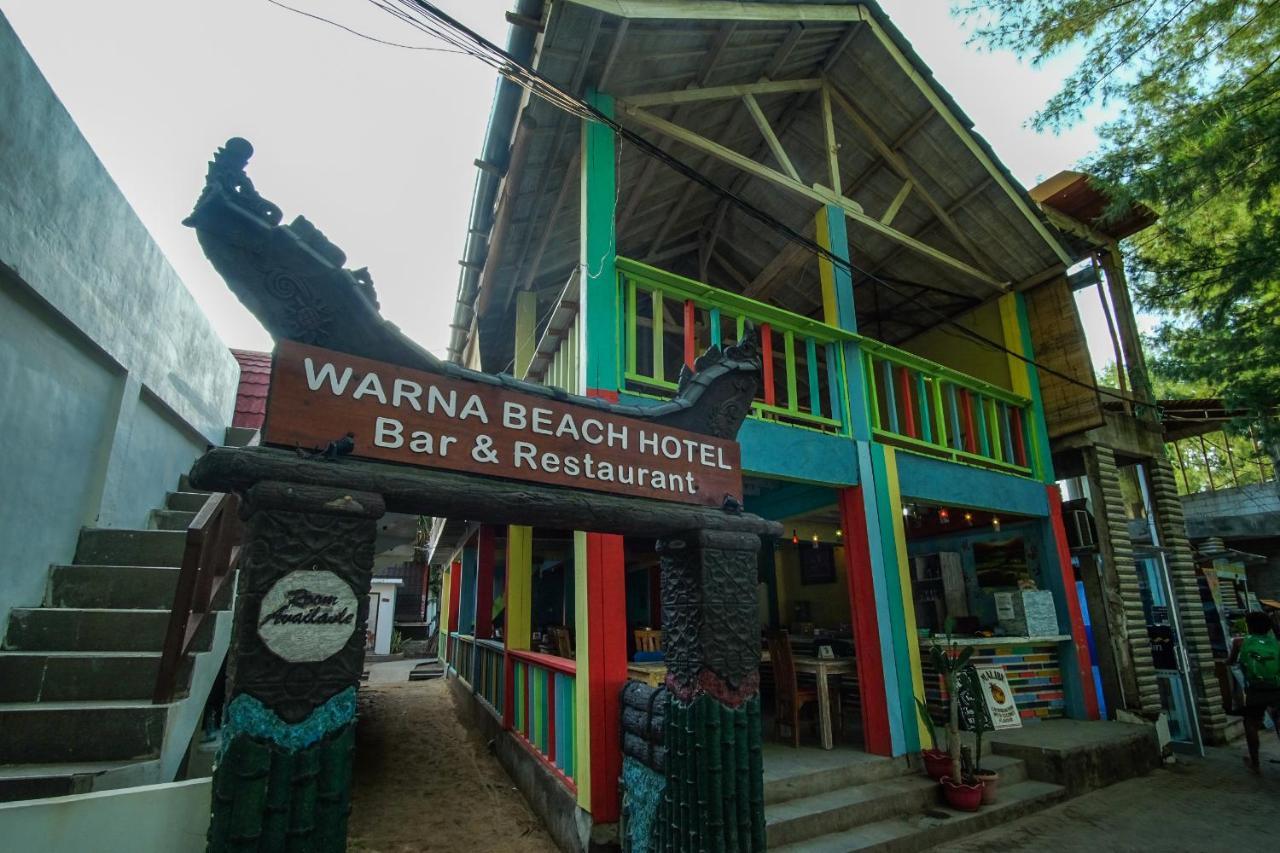 Warna Beach Hotel Gili Trawangan Exterior foto